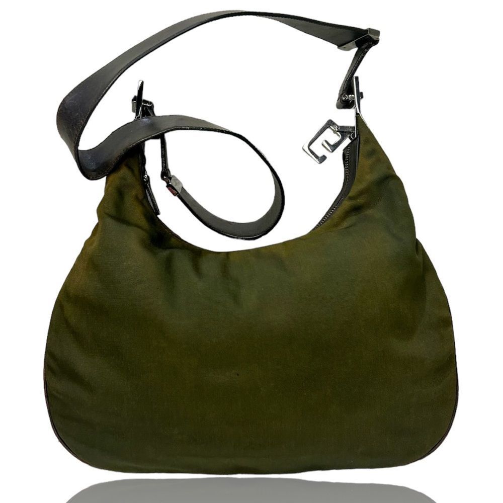 Vintage Green Gucci Shoulder Bag